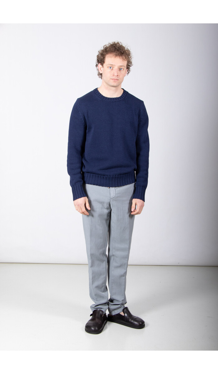 De Bonne Facture De Bonne Facture Trui / Textured Knit / Navy