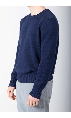 De Bonne Facture De Bonne Facture Trui / Textured Knit / Navy