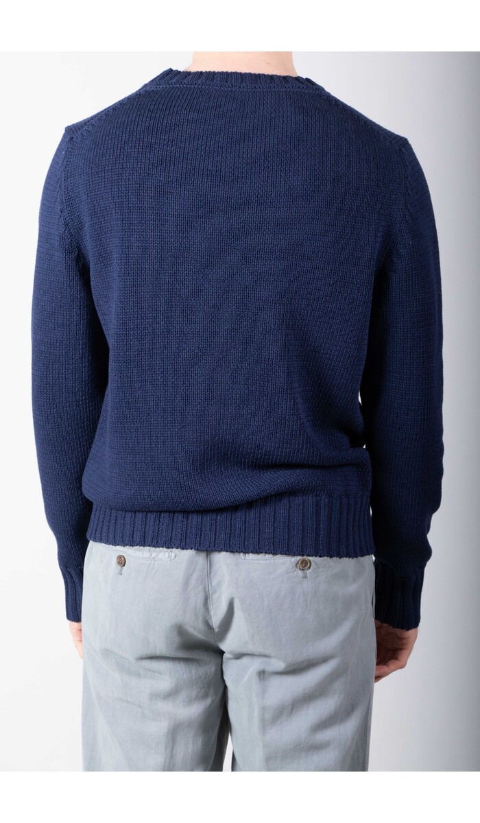 De Bonne Facture De Bonne Facture Trui / Textured Knit / Navy