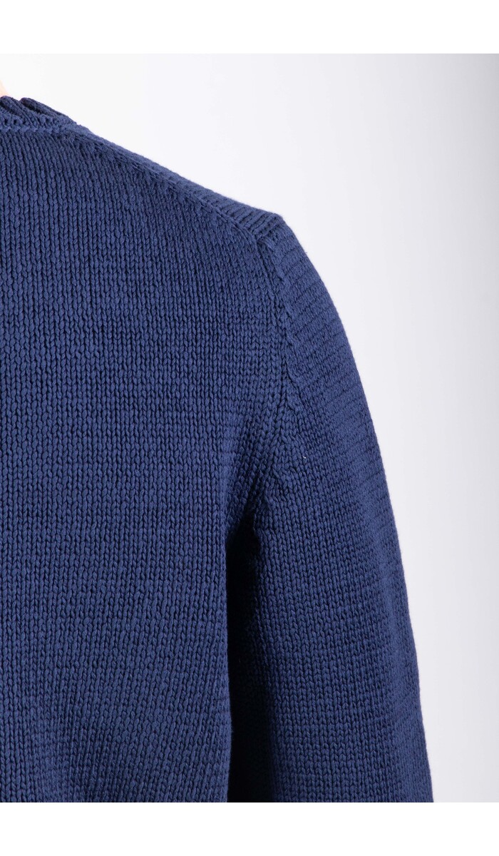 De Bonne Facture De Bonne Facture Trui / Textured Knit / Navy