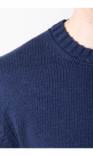 De Bonne Facture De Bonne Facture Trui / Textured Knit / Navy