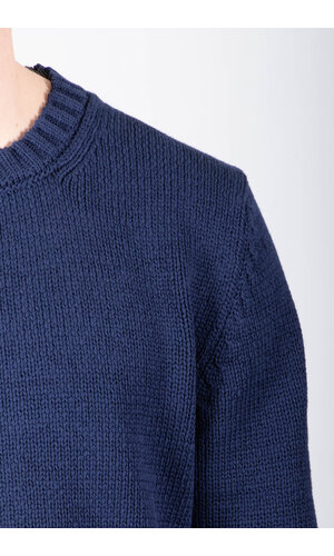 De Bonne Facture De Bonne Facture Trui / Textured Knit / Navy