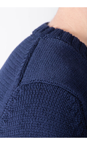 De Bonne Facture De Bonne Facture Trui / Textured Knit / Navy