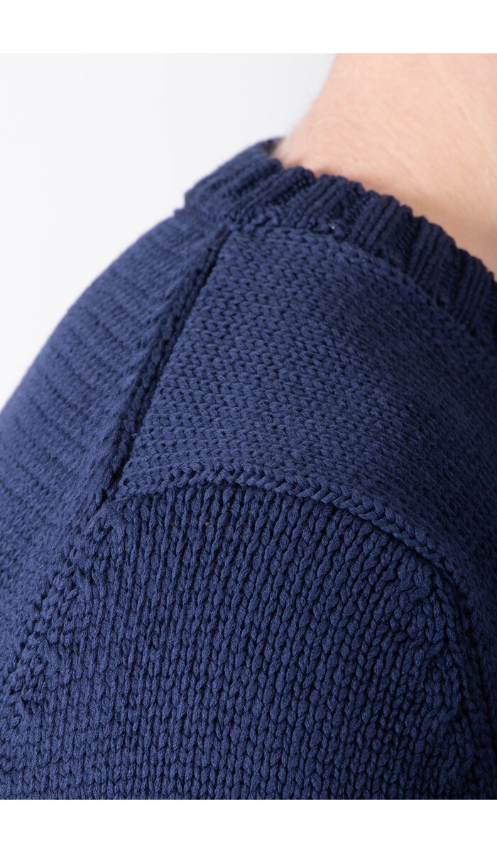 De Bonne Facture De Bonne Facture Trui / Textured Knit / Navy