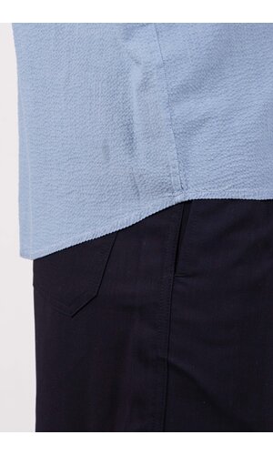 Delikatessen Delikatessen Hemd / Zen / Indigo Seersucker