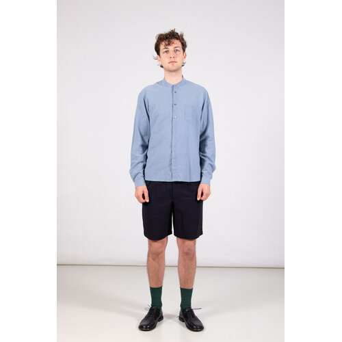 Delikatessen Delikatessen Overhemd / Zen / Indigo Seersucker