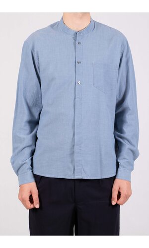 Delikatessen Delikatessen Hemd / Zen / Indigo Seersucker