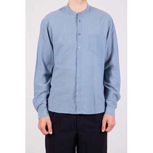 Delikatessen Delikatessen Shirt / Zen / Indigo Seersucker