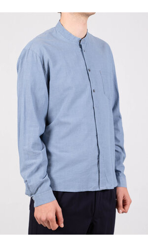 Delikatessen Delikatessen Hemd / Zen / Indigo Seersucker