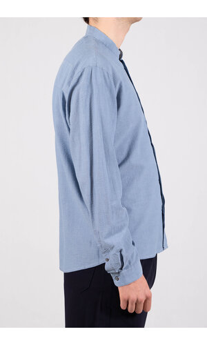 Delikatessen Delikatessen Hemd / Zen / Indigo Seersucker