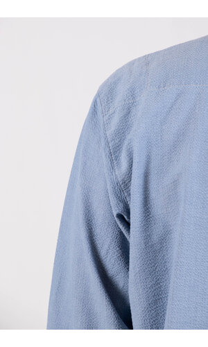 Delikatessen Delikatessen Hemd / Zen / Indigo Seersucker