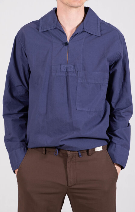 Parages Parages Overhemd / Vareuse Shirt / Boerenblauw