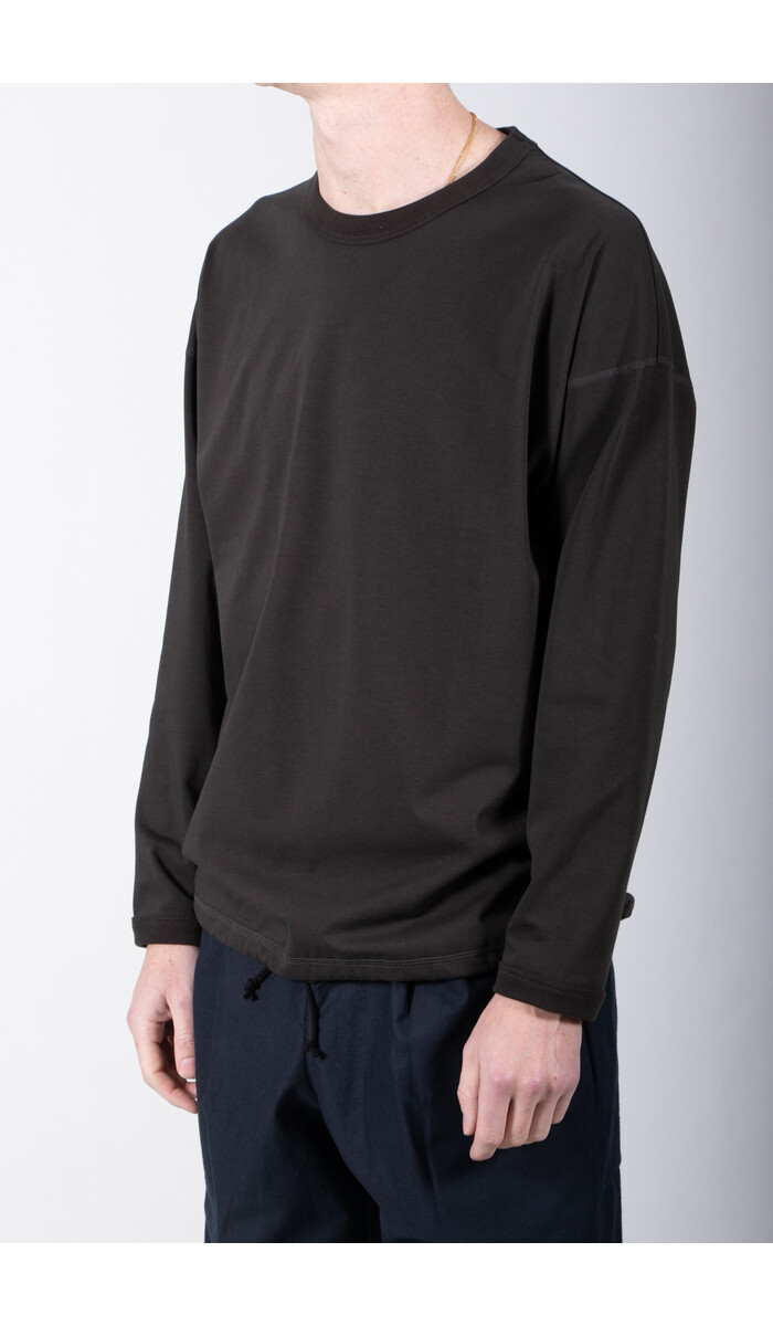 Jackman Jackman T-Shirt / Grace Himo LS / Green Smoke