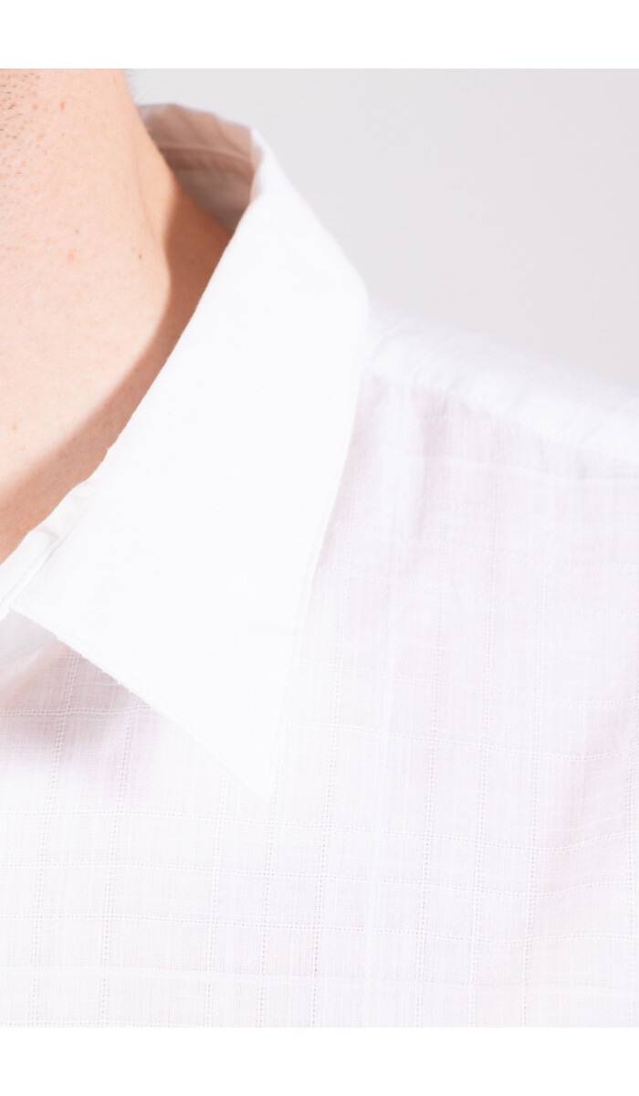 Delikatessen Delikatessen Overhemd / Feel Good / Wit Blok