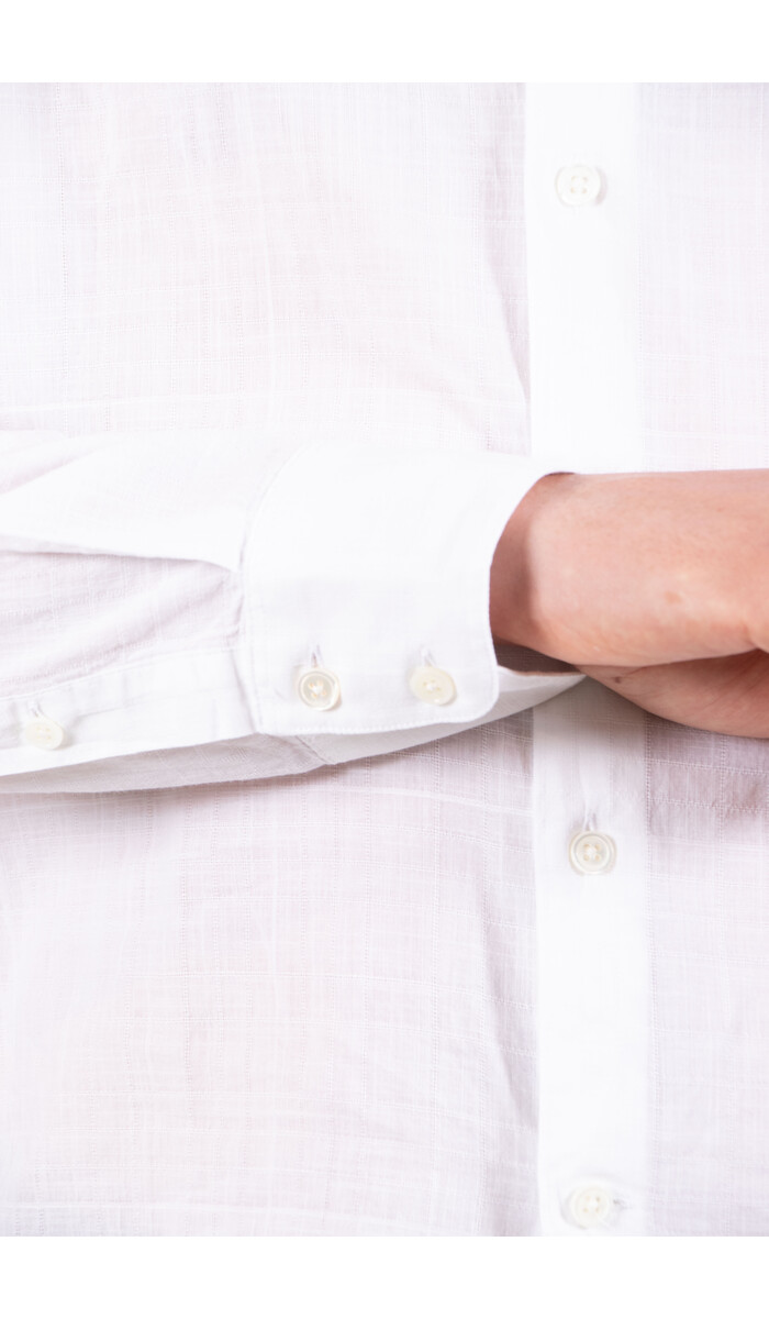 Delikatessen Delikatessen Overhemd / Feel Good / Wit Blok