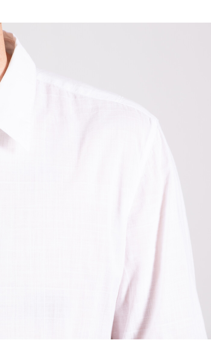 Delikatessen Delikatessen Overhemd / Feel Good / Wit Blok