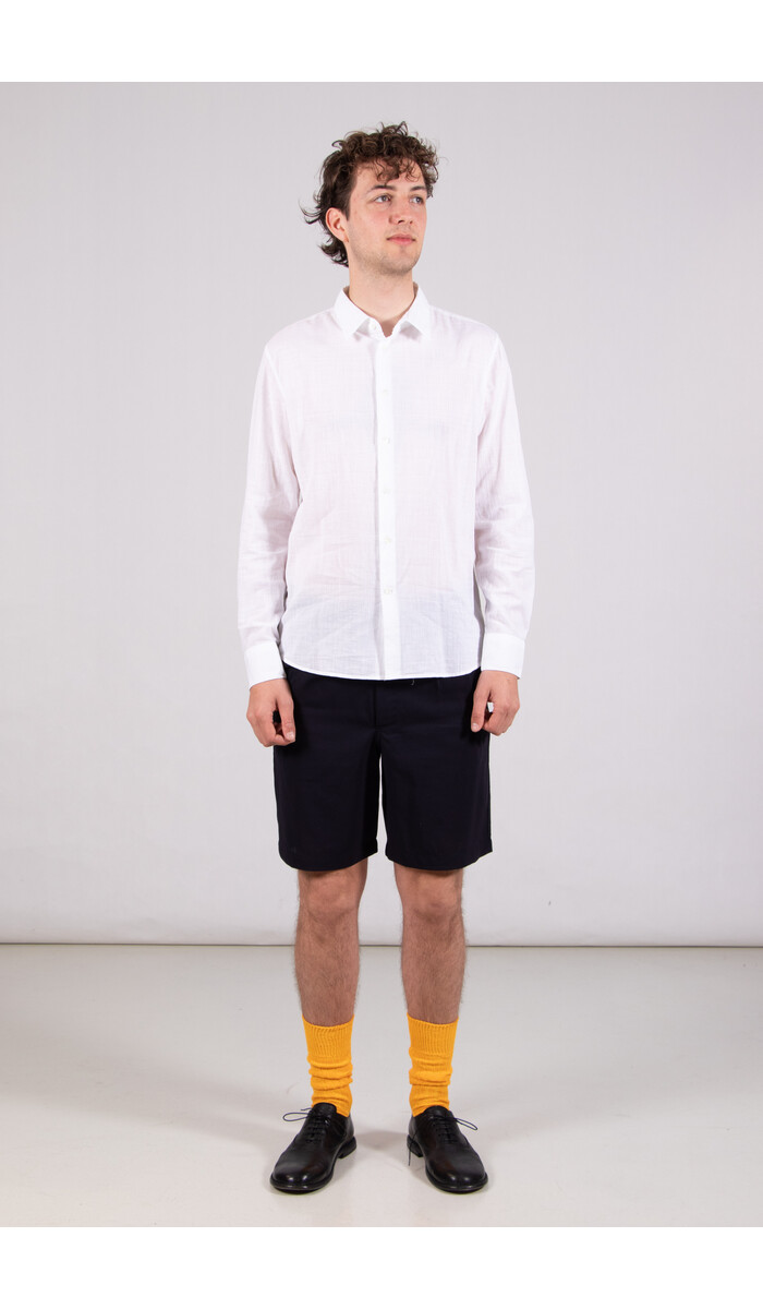 Delikatessen Delikatessen Overhemd / Feel Good / Wit Blok