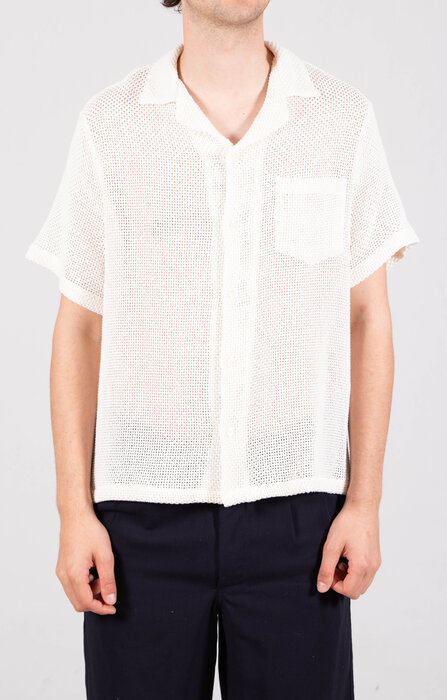 Portuguese Flannel Portuguese Flannel Shirt / Agora / White