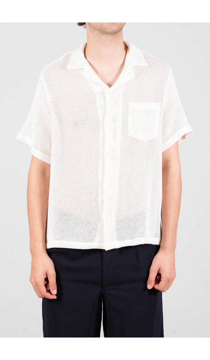 Portuguese Flannel Portuguese Flannel Shirt / Agora / White