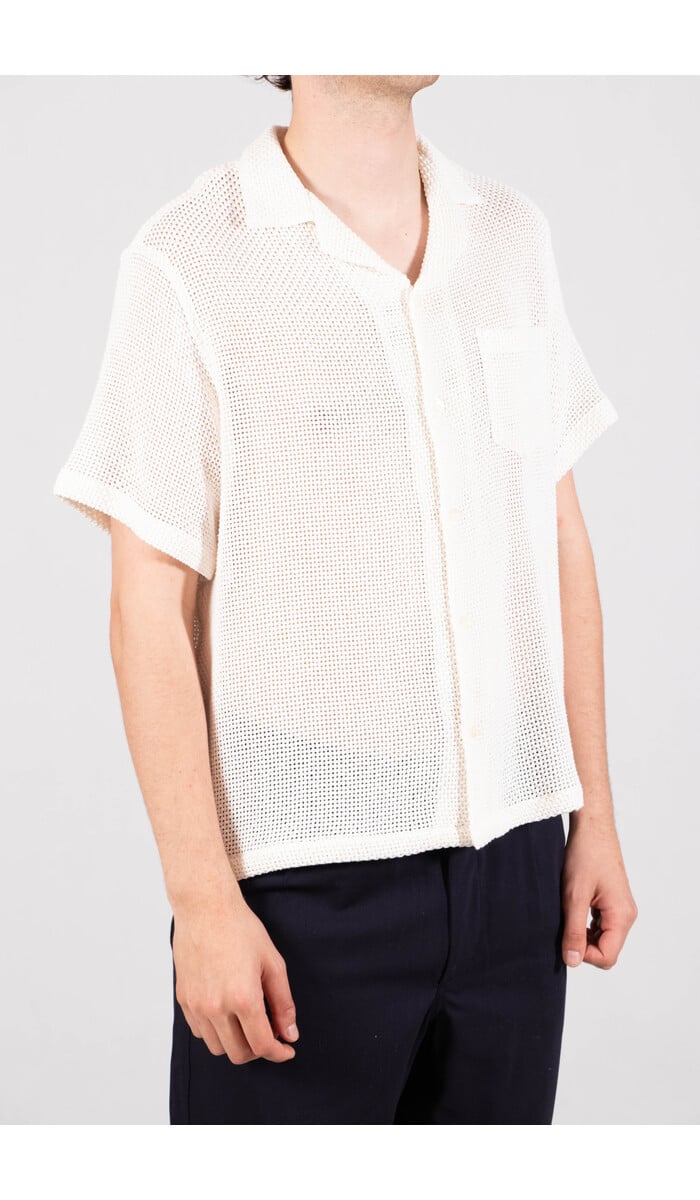 Portuguese Flannel Portuguese Flannel Shirt / Agora / White