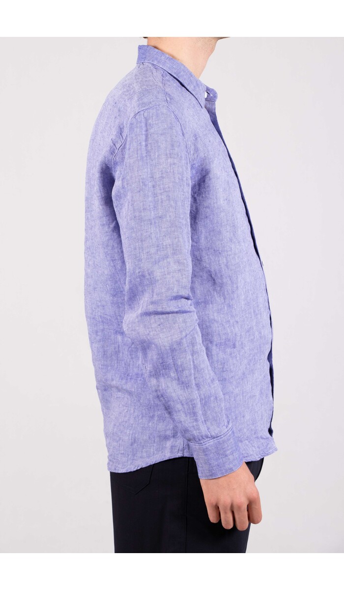 Delikatessen Delikatessen Overhemd / Feel Good / Levendig Blauw