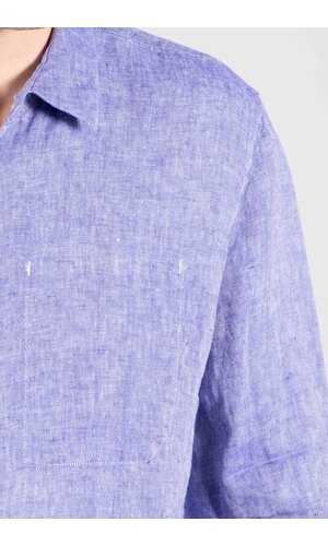 Delikatessen Delikatessen Overhemd / Feel Good / Levendig Blauw