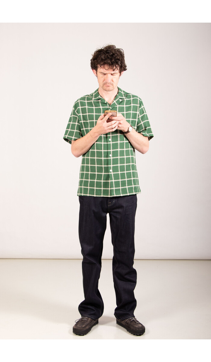 Portuguese Flannel Portuguese Flannel Overhemd / Alvor / Groene Ruit