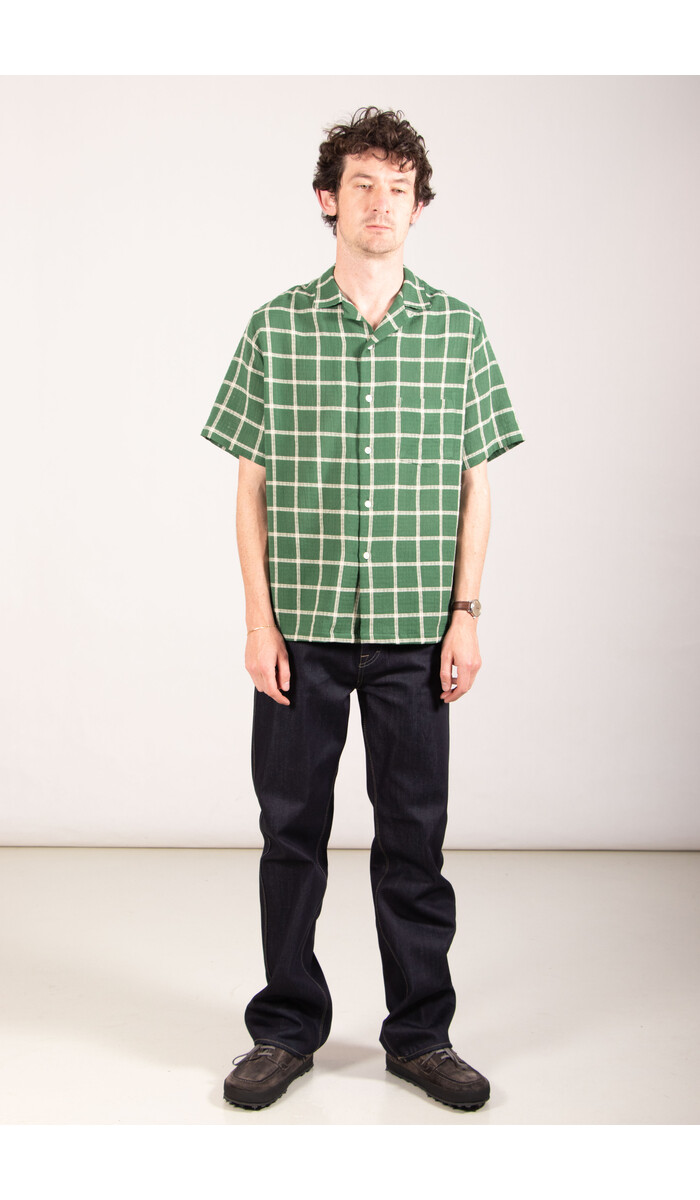 Portuguese Flannel Portuguese Flannel Overhemd / Alvor / Groene Ruit