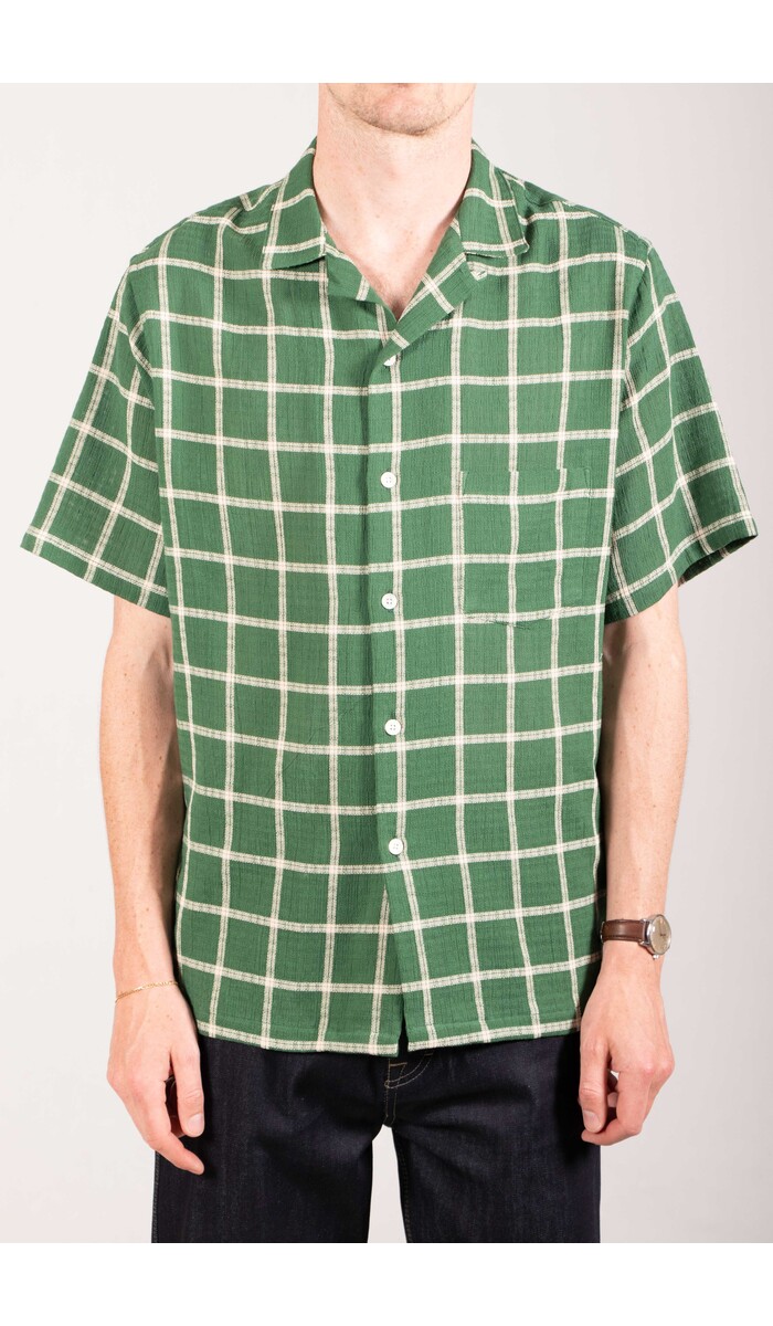Portuguese Flannel Portuguese Flannel Overhemd / Alvor / Groene Ruit