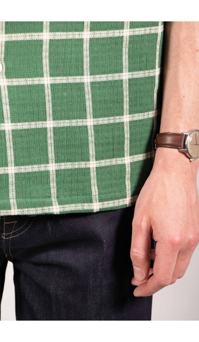 Portuguese Flannel Portuguese Flannel Overhemd / Alvor / Groene Ruit