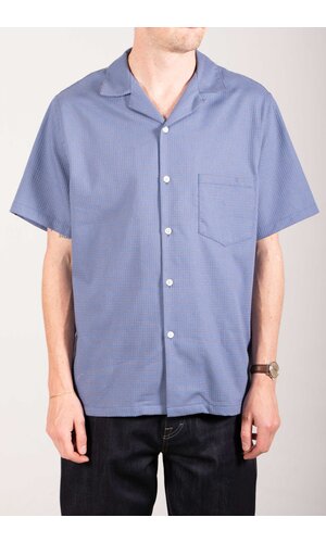 Portuguese Flannel Portuguese Flannel Overhemd / Dots / Blauw