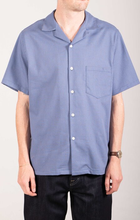Portuguese Flannel Portuguese Flannel Hemd / Dots / Blau Portuguese Flannel Portuguese Flannel Hemd / Dots / Blau