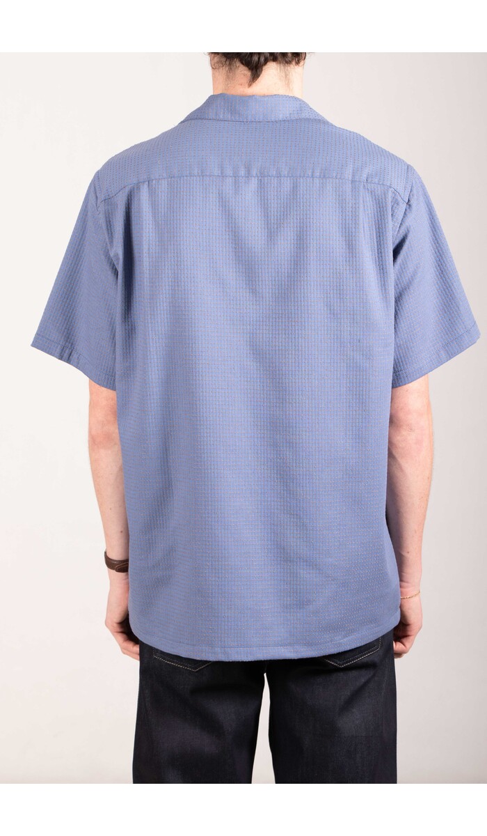 Portuguese Flannel Portuguese Flannel Overhemd / Dots / Blauw