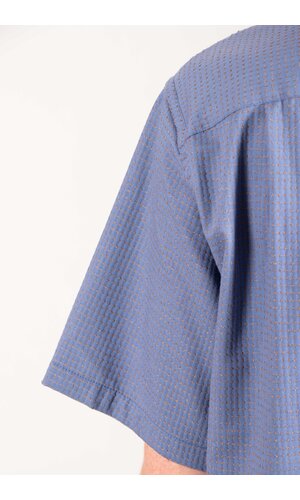 Portuguese Flannel Portuguese Flannel Overhemd / Dots / Blauw