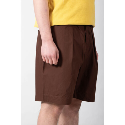 Universal Works Universal Works Pleated Track Shorts / Squirrel