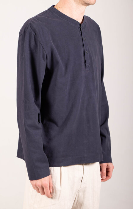 7d 7d Henley / Evan / Gewaschenes Navy 7d 7d Henley / Evan / Gewaschenes Navy