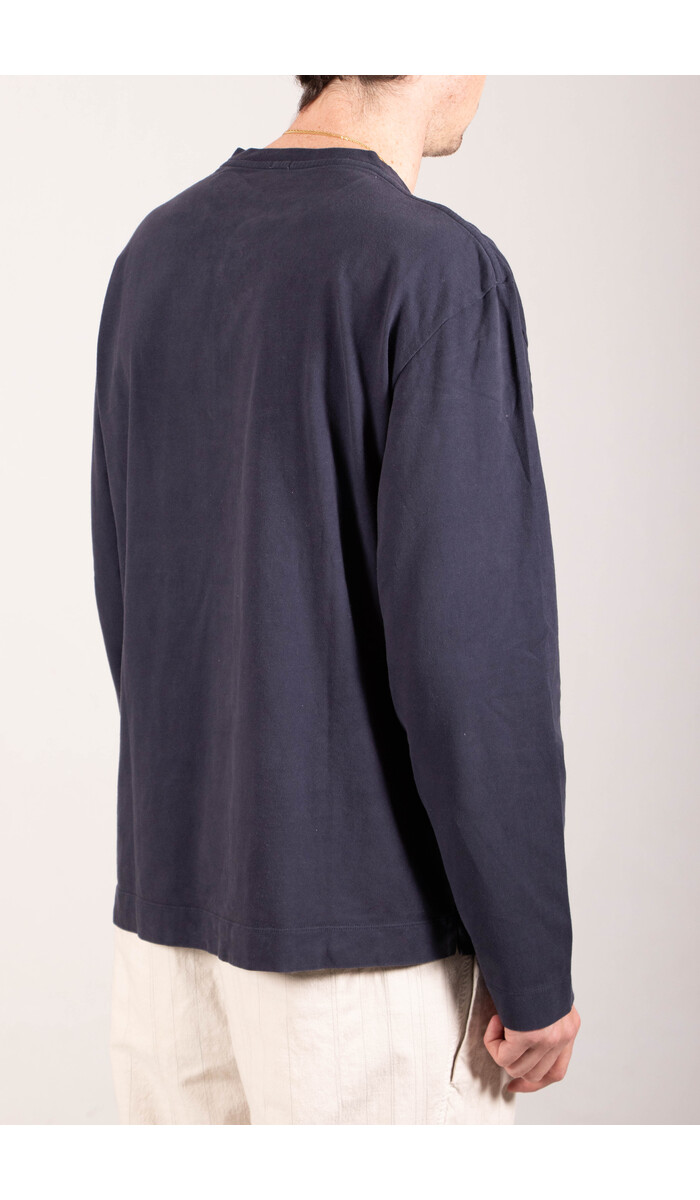 7d 7d Henley / Evan / Gewassen Navy