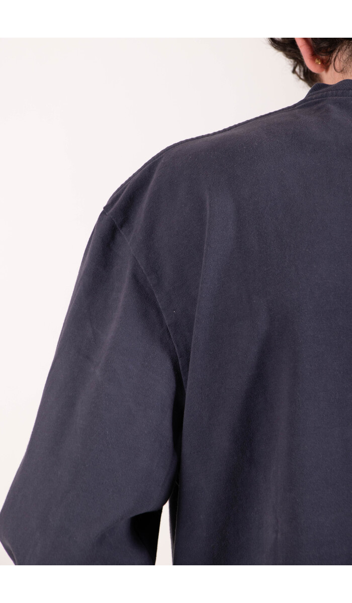 7d 7d Henley / Evan / Gewassen Navy