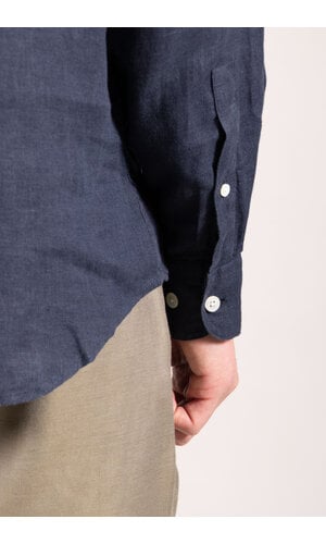 Portuguese Flannel Portuguese Flannel Hemd / Linen / Navy