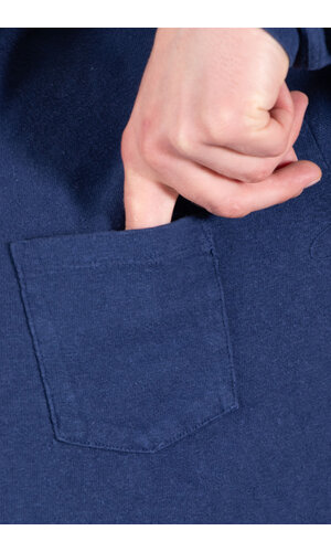 Jungmaven Jungmaven T-shirt / Baja LS / Diep Indigo