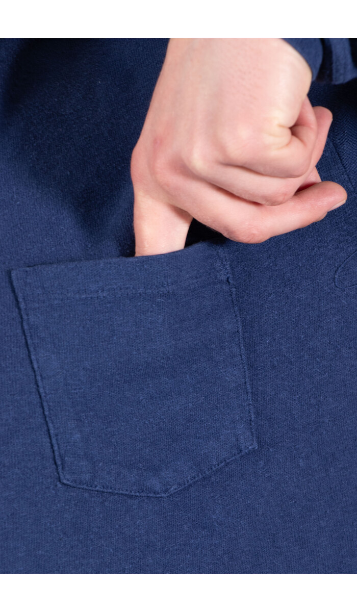 Jungmaven Jungmaven T-shirt / Baja LS / Diep Indigo