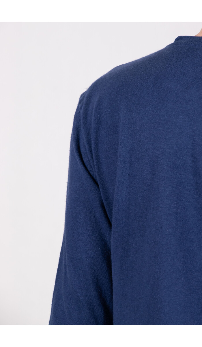 Jungmaven Jungmaven T-shirt / Baja LS / Diep Indigo