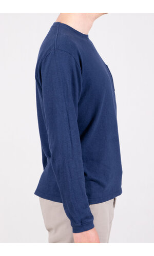 Jungmaven Jungmaven T-shirt / Baja LS / Diep Indigo