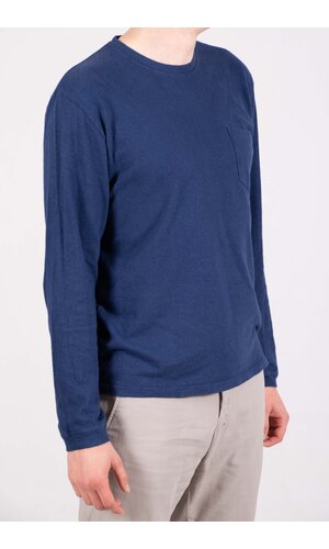 Jungmaven Jungmaven T-shirt / Baja LS / Diep Indigo