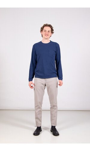 Jungmaven Jungmaven T-shirt / Baja LS / Diep Indigo