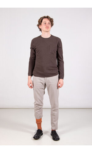 Jungmaven Jungmaven T-shirt / Baja LS / Koffie
