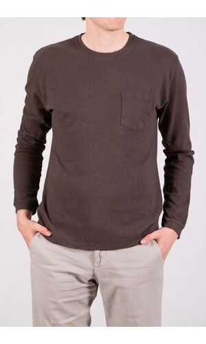 Jungmaven Jungmaven T-shirt / Baja LS / Koffie
