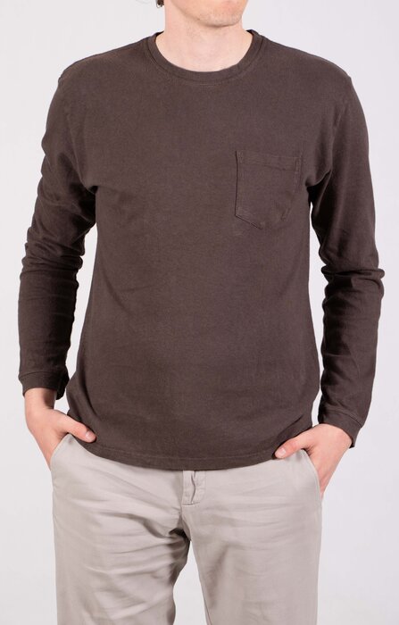 Jungmaven Jungmaven T-shirt / Baja LS / Coffee