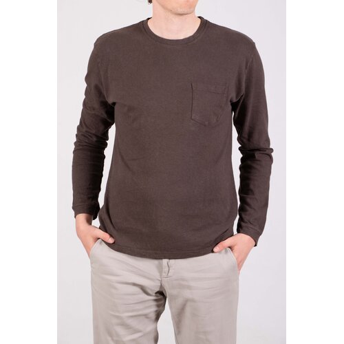 Jungmaven Jungmaven T-shirt / Baja LS / Koffie