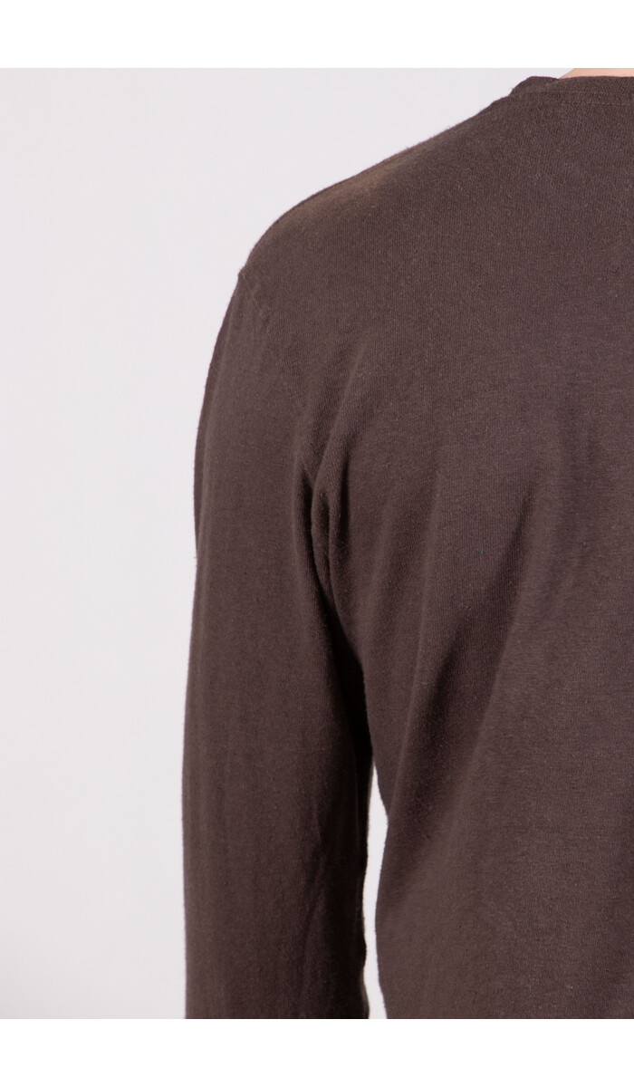 Jungmaven Jungmaven T-shirt / Baja LS / Koffie